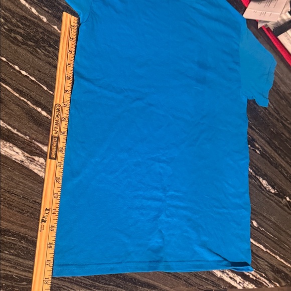 Gildan Vibrant Blue T-Shirt - Picture 5 of 6